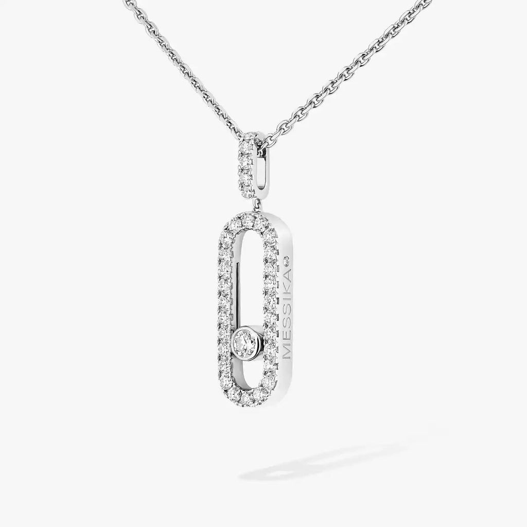 [Dream ]Move Uno Diamond Necklace in Rose Gold