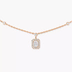 [Dream ]My Twin Diamond Necklace in Silver