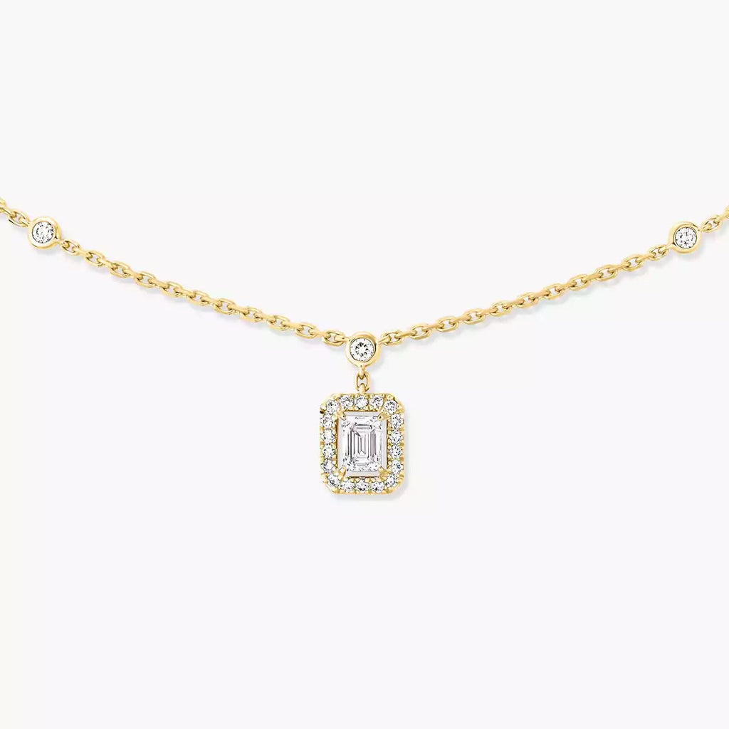 [Dream ]My Twin Diamond Necklace in Silver