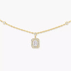 [Dream ]My Twin Diamond Necklace in Silver