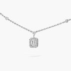 [Dream ]My Twin Diamond Necklace in Silver