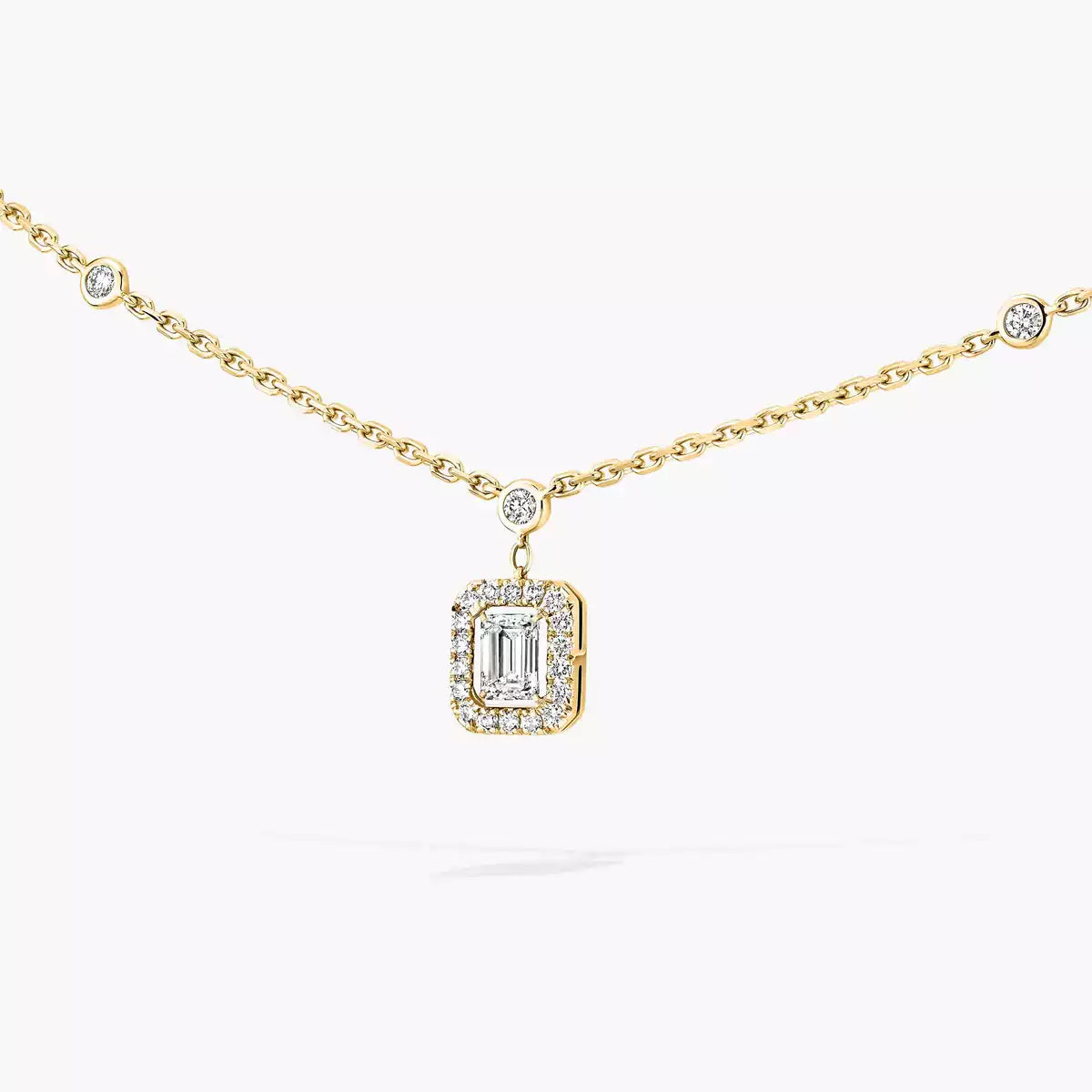 [Dream ]My Twin Diamond Necklace in Silver