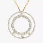 [Dream ]Move Romane Long Pave_-Set Diamond Necklace