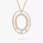 [Dream ]Move Romane Long Pave_-Set Diamond Necklace