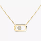[Dream ]So Move Diamond Necklace in Gold