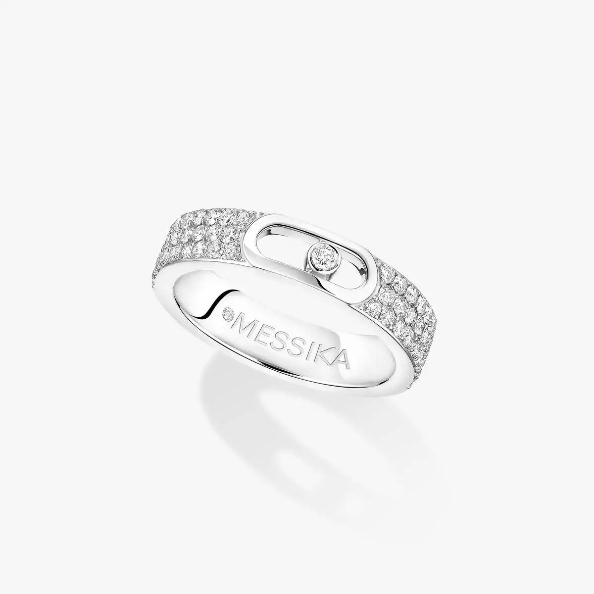 [Dream ]Move Joaillerie Pave_ Diamond Wedding Ring