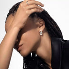 [Dream ]So Move Diamond Earrings in Yellow Gold