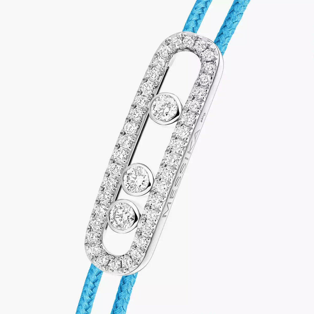 [Dream ]Messika Care(s) pink cord pav茅 bracelet