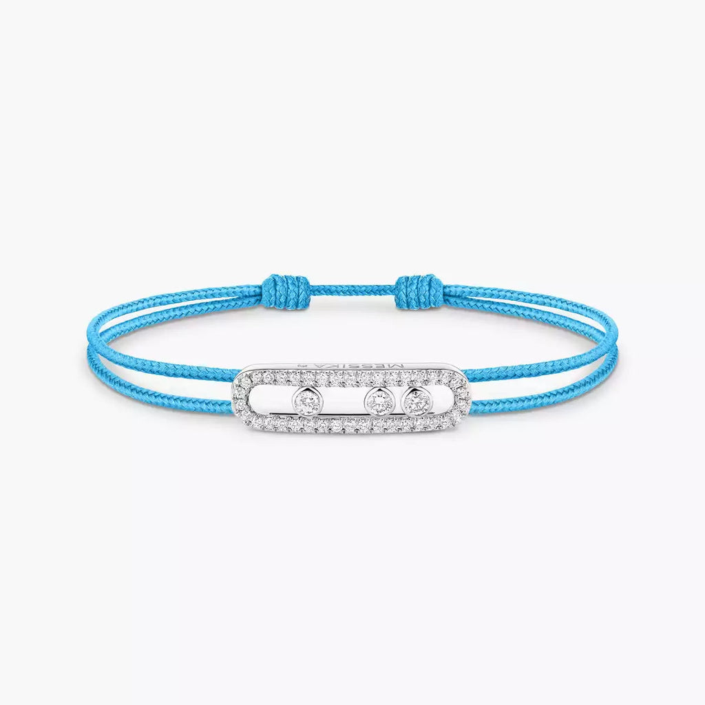[Dream ]Messika Care(s) pink cord pav茅 bracelet