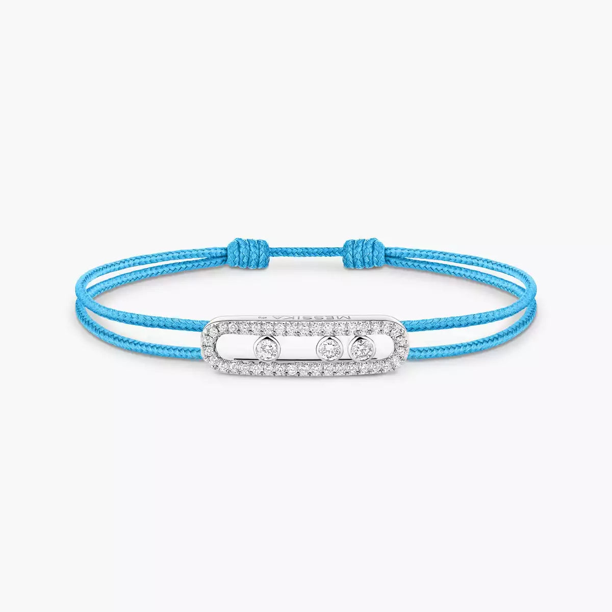 [Dream ]Messika Care(s) pink cord pav茅 bracelet