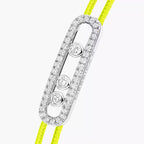 [Dream ]Messika Care(s) pink cord pav茅 bracelet