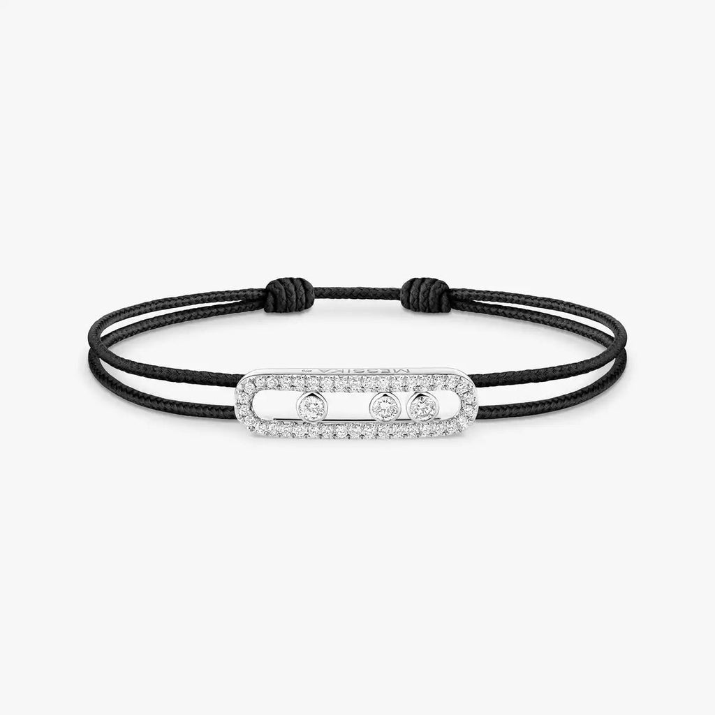 [Dream ]Messika Care(s) pink cord pav茅 bracelet