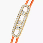 [Dream ]Messika Care(s) pink cord pav茅 bracelet