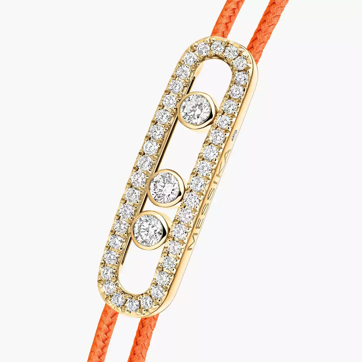 [Dream ]Messika Care(s) pink cord pav茅 bracelet