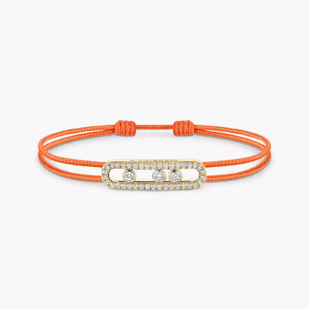 [Dream ]Messika Care(s) pink cord pav茅 bracelet