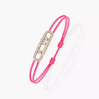 [Dream ]Messika Care(s) pink cord pav茅 bracelet