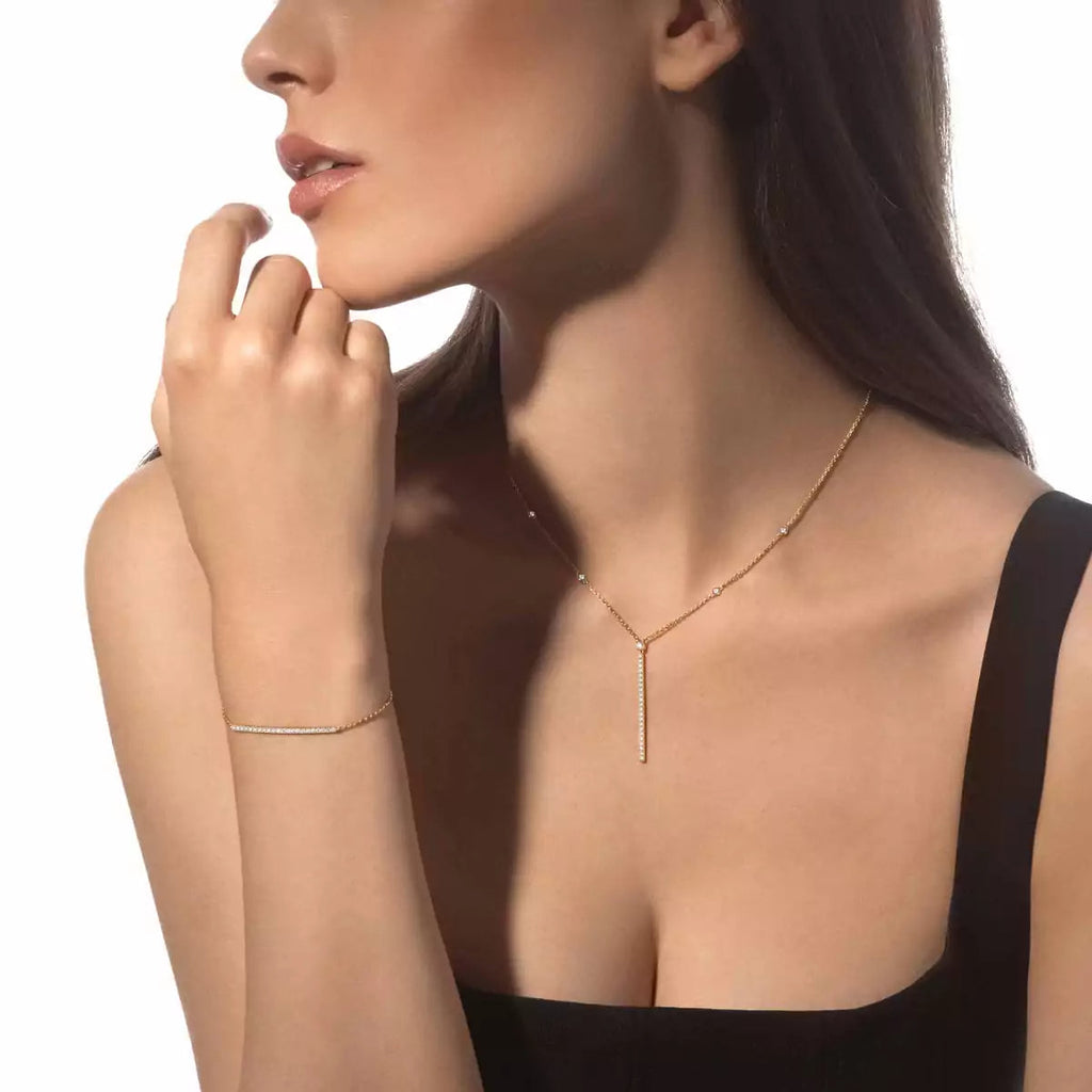 [Dream ]Diamond Thin Bangle 0.15ct My Twin Toi & Moi