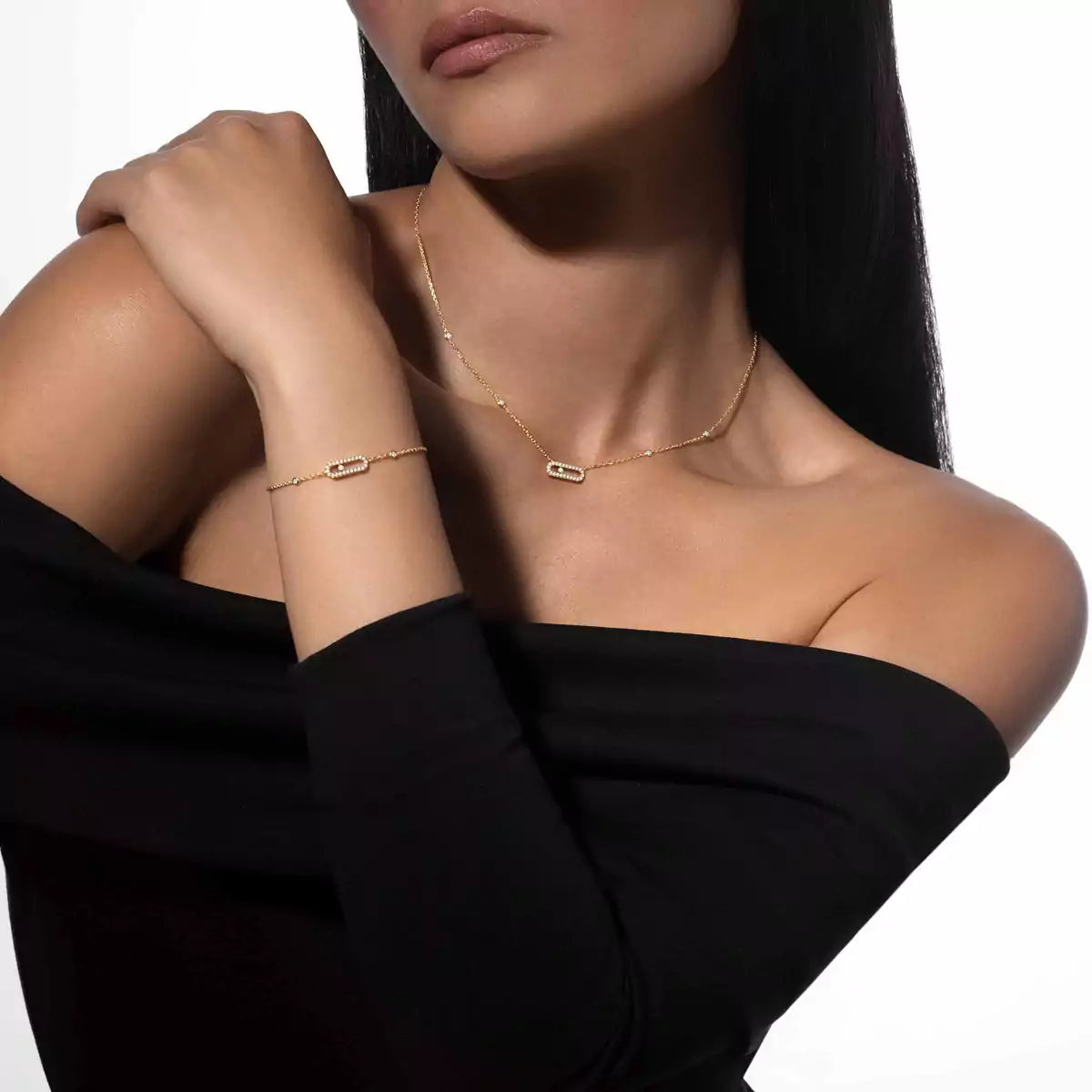 [Dream ]Move Uno Diamond Bracelet