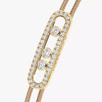 [Dream ]Messika Care(s) pink cord pav茅 bracelet