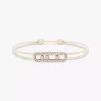 [Dream ]Messika Care(s) pink cord pav茅 bracelet