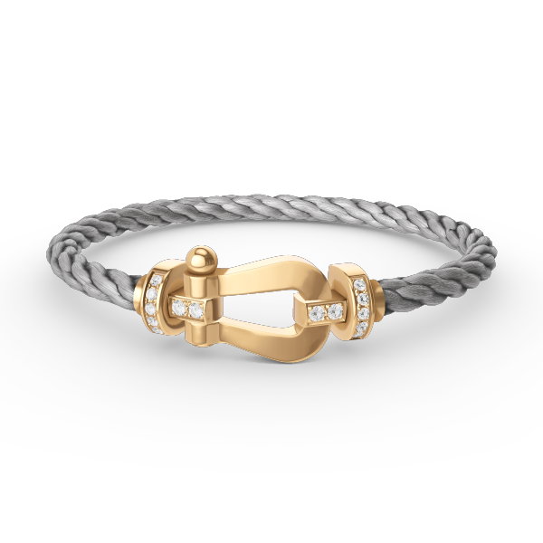 ¡®Dream¡¯FORCE GROSSES HUFEISEN HALBDELUXE ARMBAND GOLD