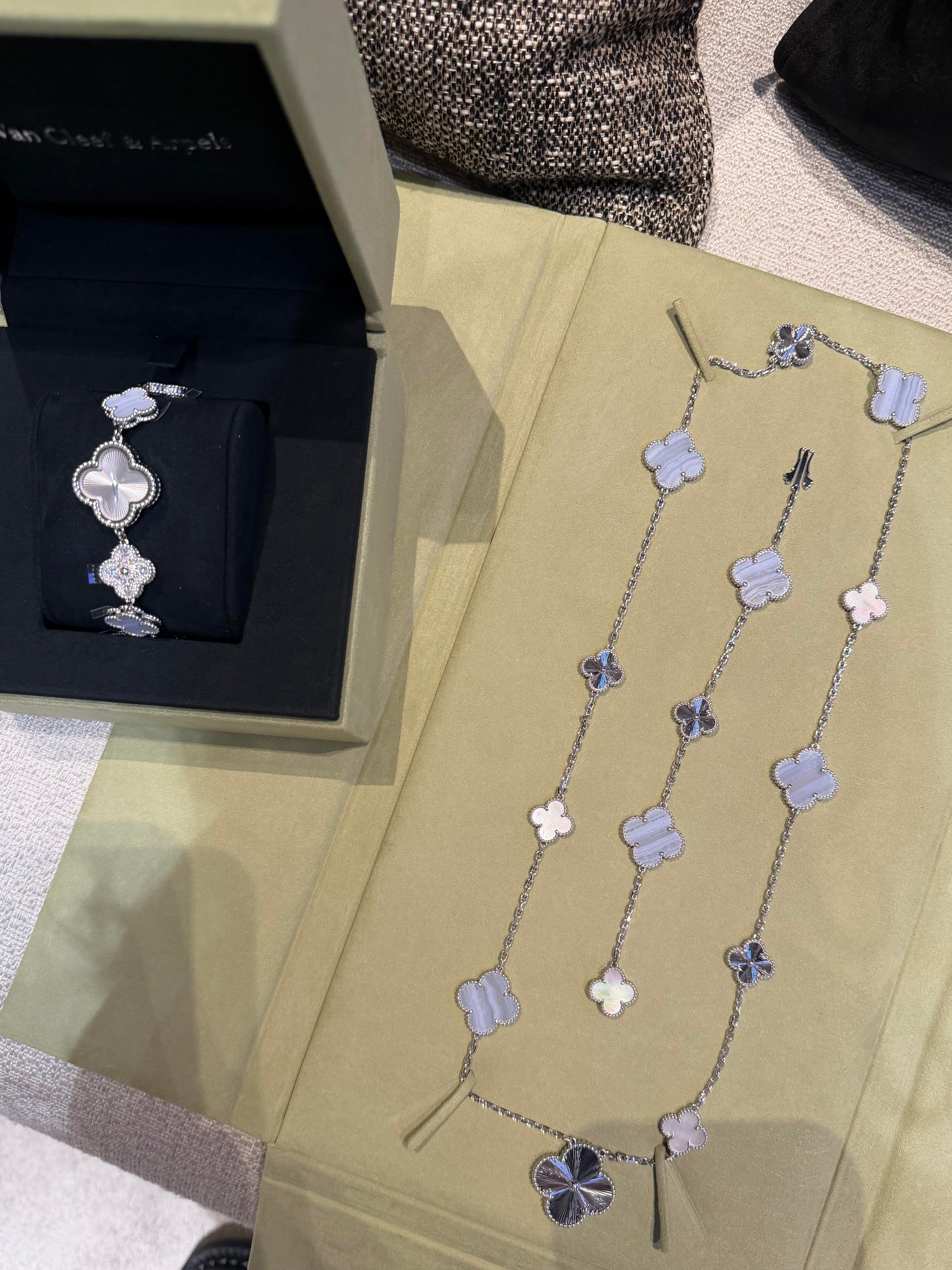 [¡®Dream¡¯] 25 NEW CLOVER 15 MOTIFS PURPLE CHALCEDONY