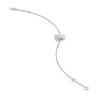 ¡®Dream¡¯FRIVOLE SILVER FLOWER DIAMOND BRACELET