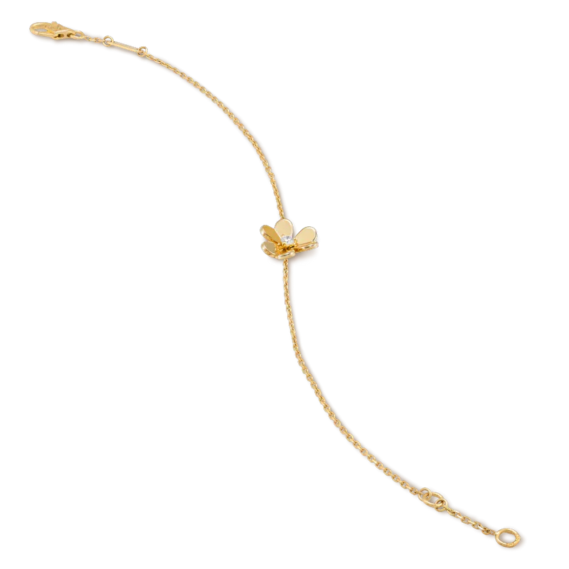 „Dream“ FRIVOLE GOLD FLOWER ROSA MALACHIT ARMBAND