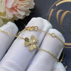 „Dream“ FRIVOLE GOLD FLOWER ROSA MALACHIT ARMBAND