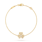 „Dream“ FRIVOLE GOLD BLUMEN DIAMANTARMREIF