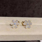 ¡®Dream¡¯FRIVOLE GOLD FLOWER DIAMOND EARRINGS