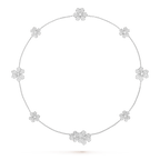 ¡®Dream¡¯FRIVOLE SILVER 9 FLOWERS NECKLACE