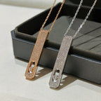 [Dream ]MY FIRST DIAMOND PAVED NECKLACE