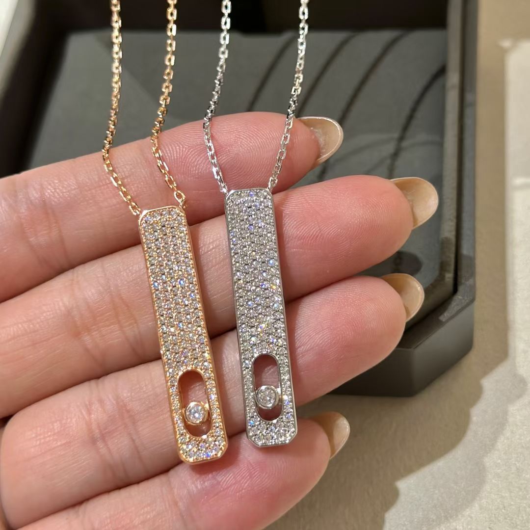 [Dream ]MY FIRST DIAMOND PAVED NECKLACE