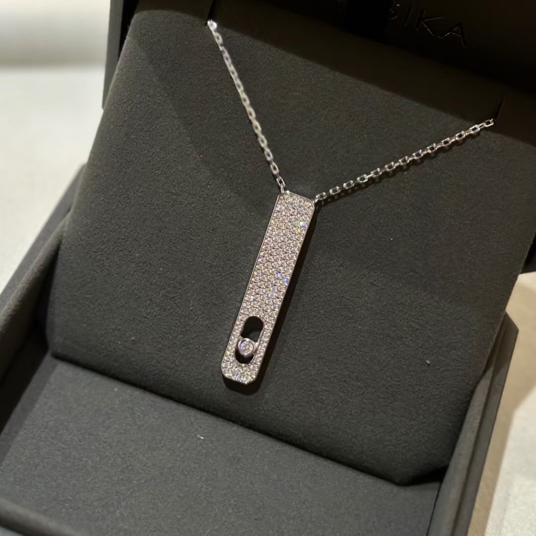 [Dream ]MY FIRST DIAMOND PAVED NECKLACE