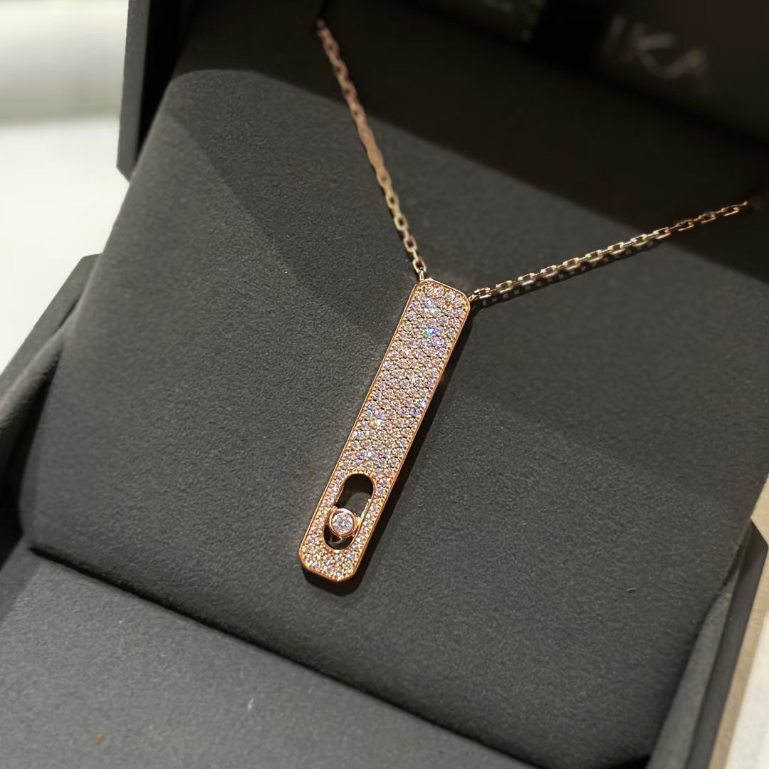 [Dream ]MY FIRST DIAMOND PAVED NECKLACE