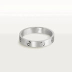 ¡®Dream¡¯LOVE RING 4MM 1 DIAMOND SILVER